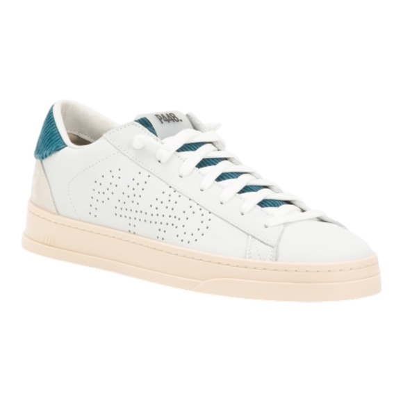 P448 Shoes - P448 Made In Italy Leather Jack Lace Up Sneakers size various